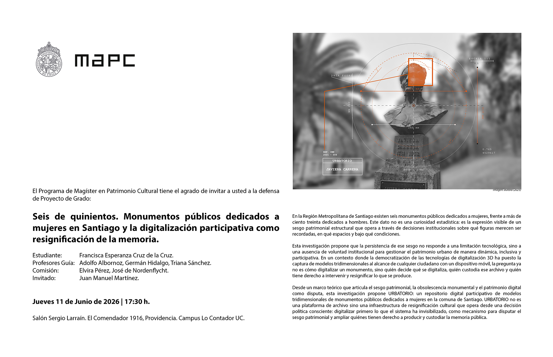 Afiche Cruz Francisca liv