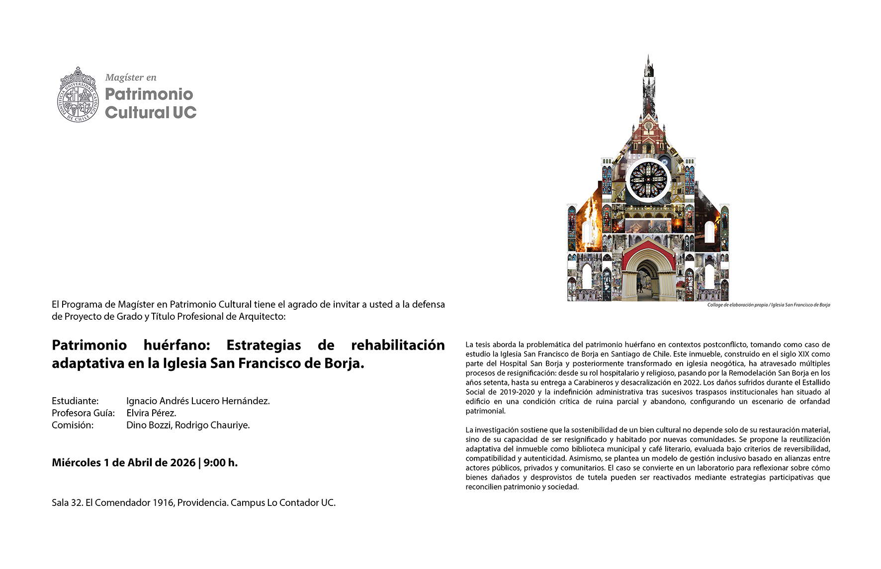 Afiche Lucero Ignacio liv