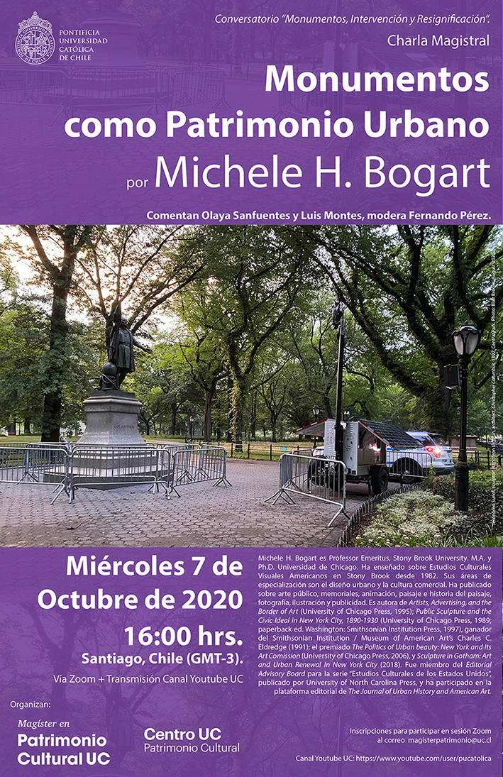 Afiche Conferencia Magistral Michele Bogart y Conversatorio final ok liv