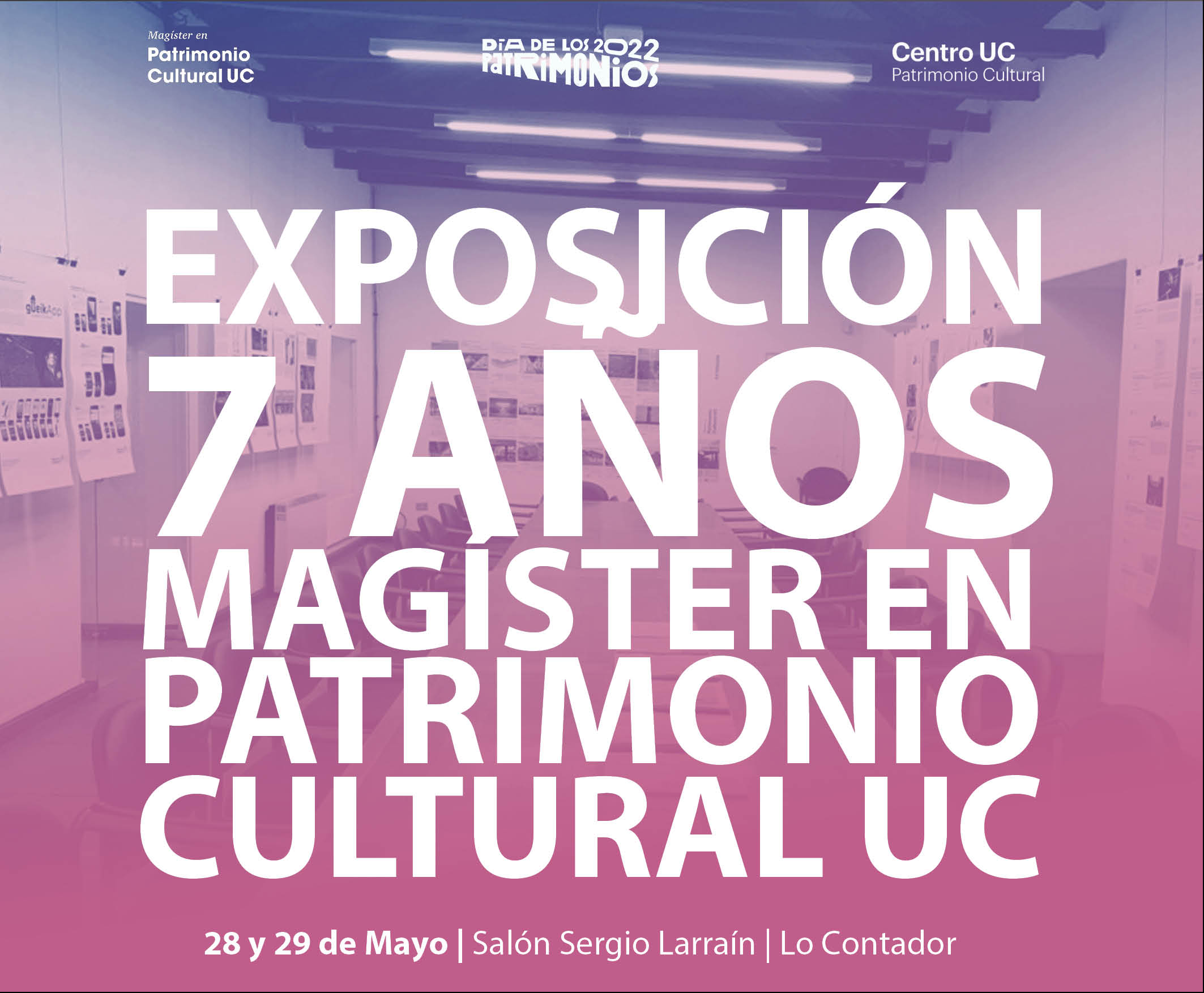 Afiche Expo 7 años Mapc. Mayo 2022 - HORIZONTAL 1