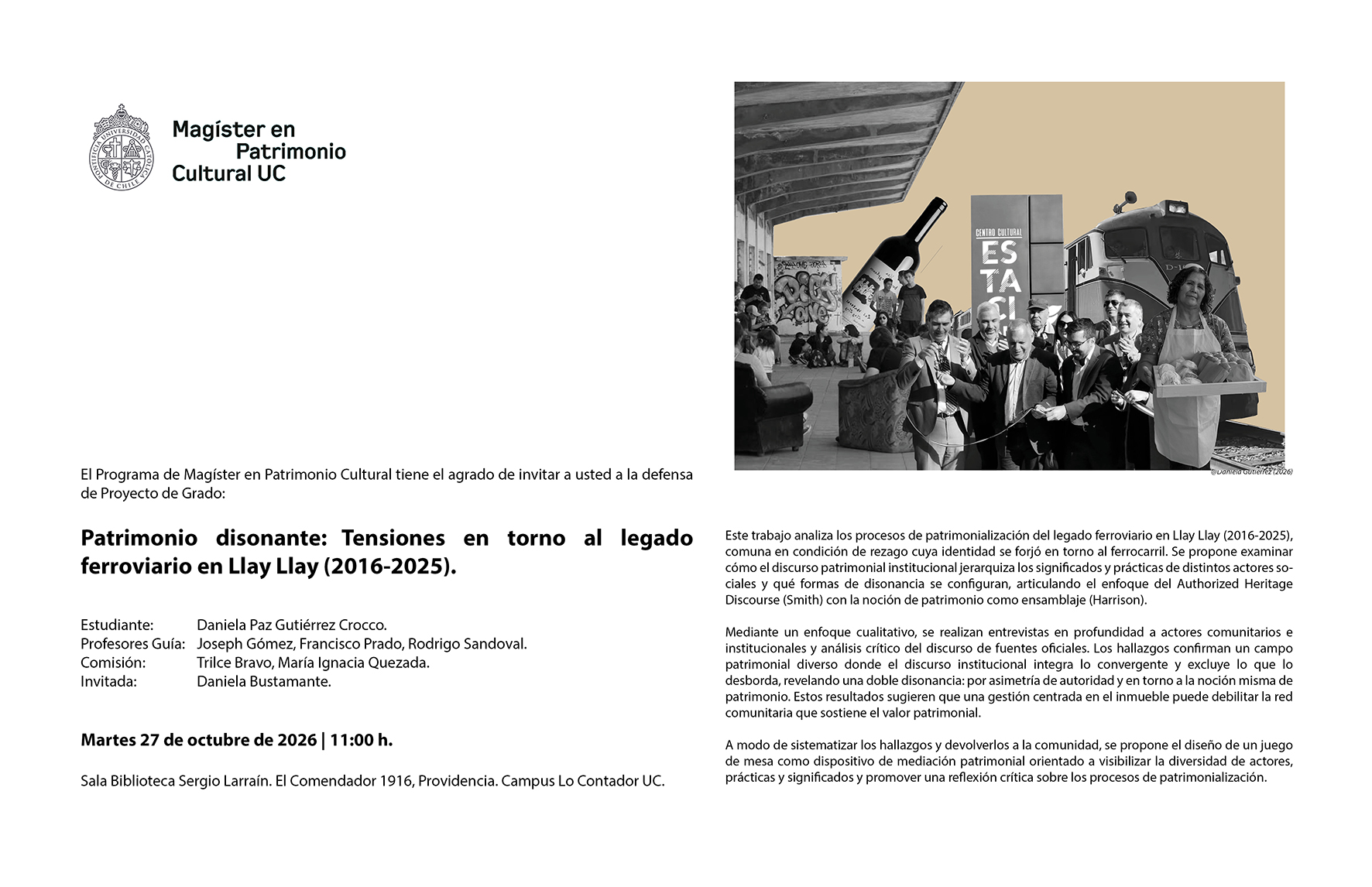Afiche Gutiérrez Daniela liv