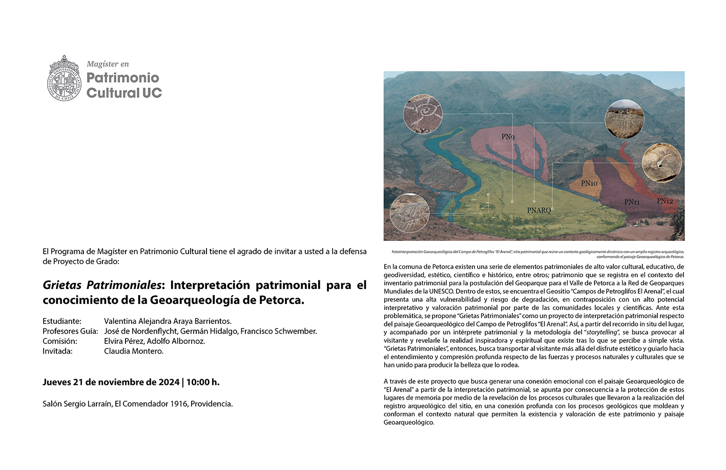 Afiche Araya Valentina liv