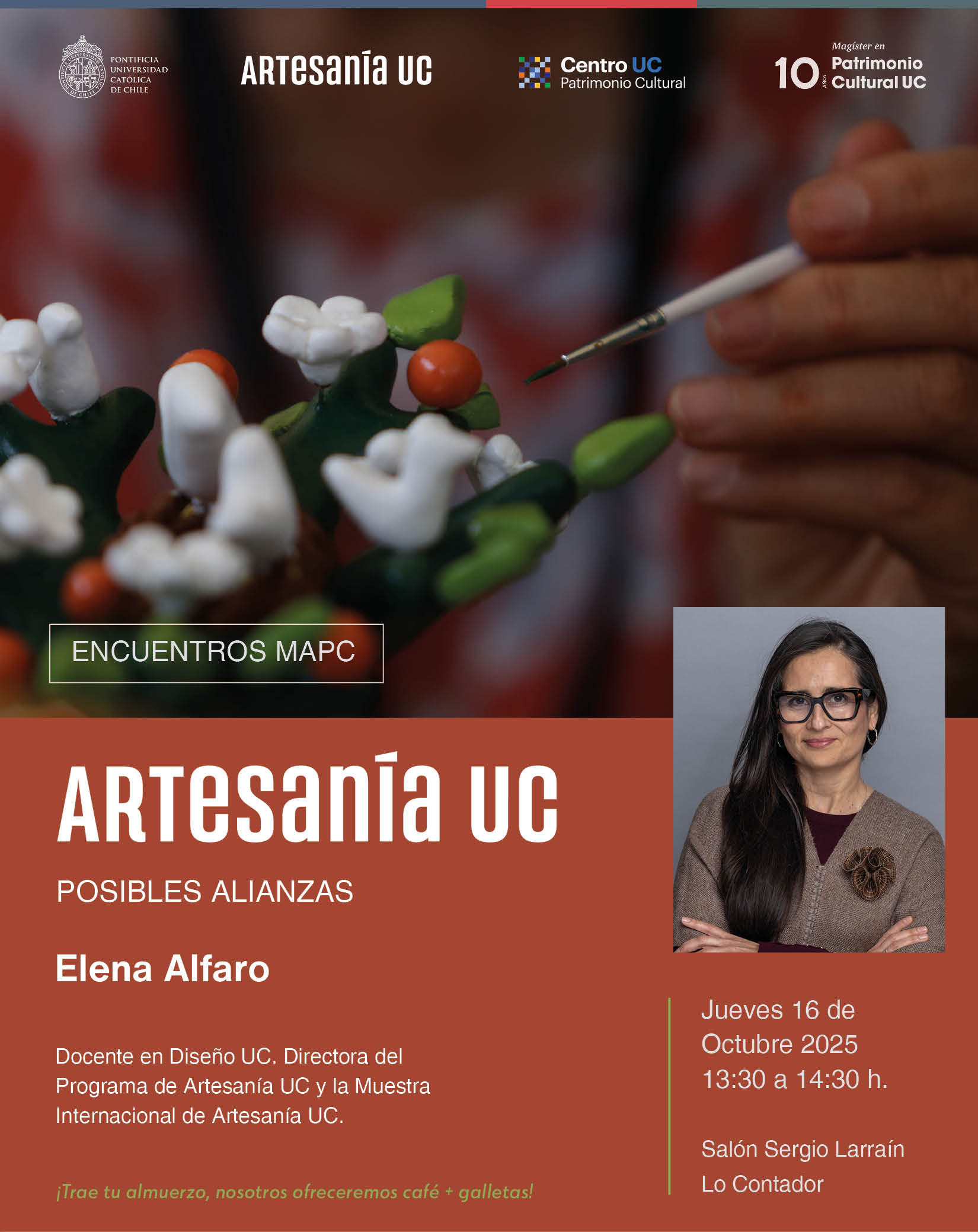 Encuentro MAPC Artesanías UC Nueva fecha 16 Oct